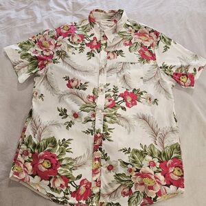 Ralph Lauren Denim and Supply floral men's shirt XL